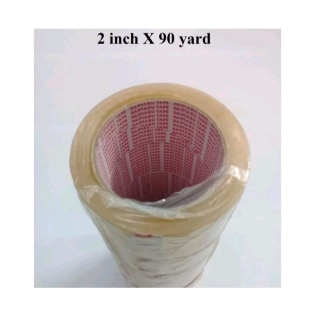 

Lakban / solasi / Tape / Isolasi OPP Daimaru bening 2 inch X 90 yard 1pcs