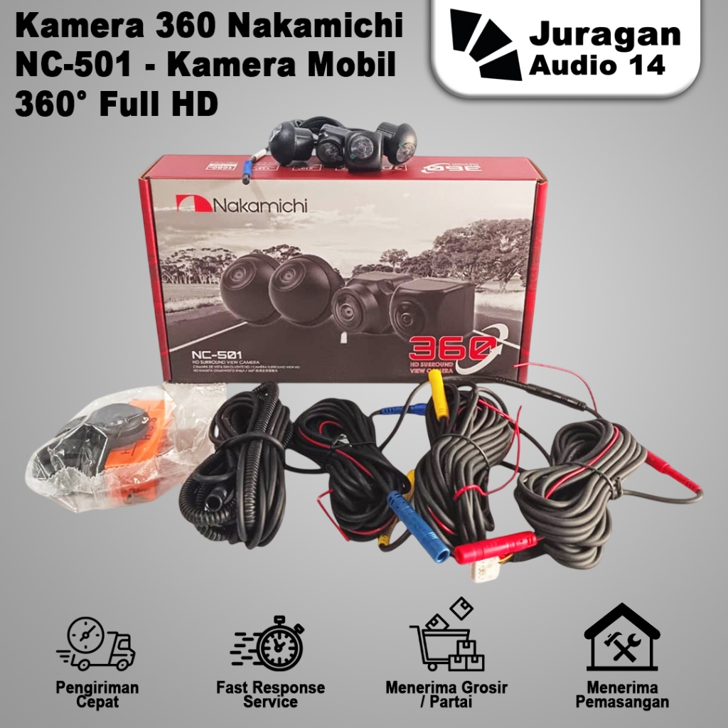 Kamera 360 Mobil Nakamichi Nc-501 / Camera 360 Nakamichi 1080P