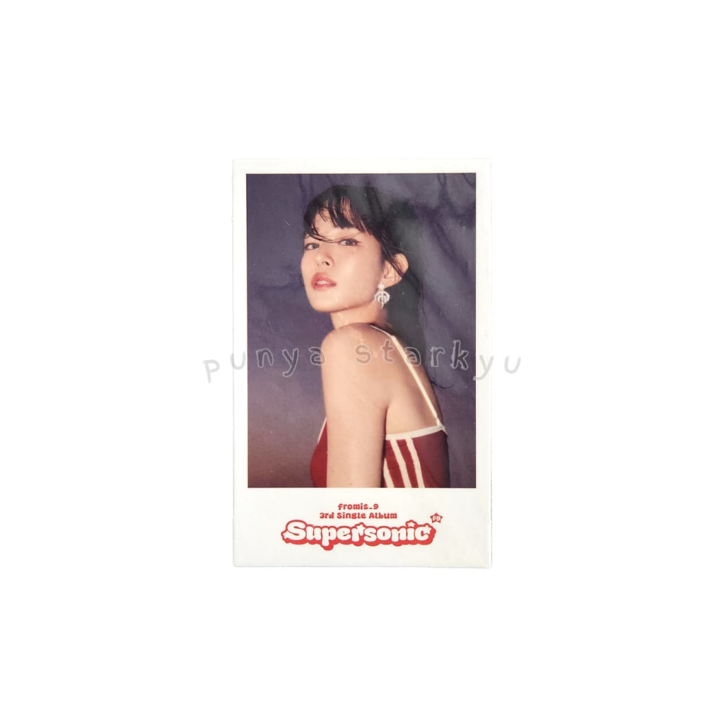 READY fromis_9 - Supersonic (Weverse Albums) WV BENEFIT POLAROID PHOTOCARD ONLY : CHAEYOUNG