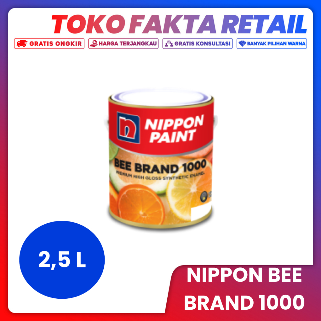 NIPPON PAINT BEE BRAND 1000 2,5L