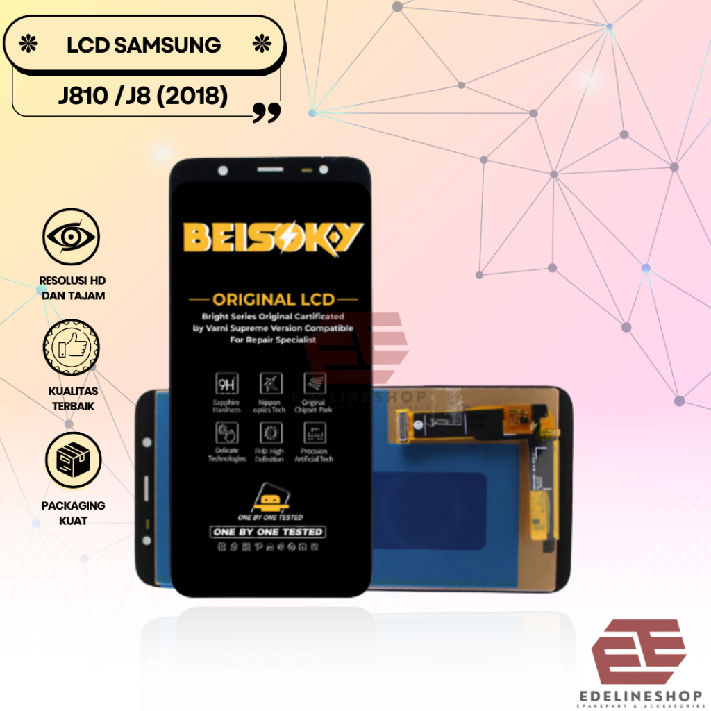 LCD FULLSET SAMSUNG J810 /J8 (2018) / J800ORI INCELL