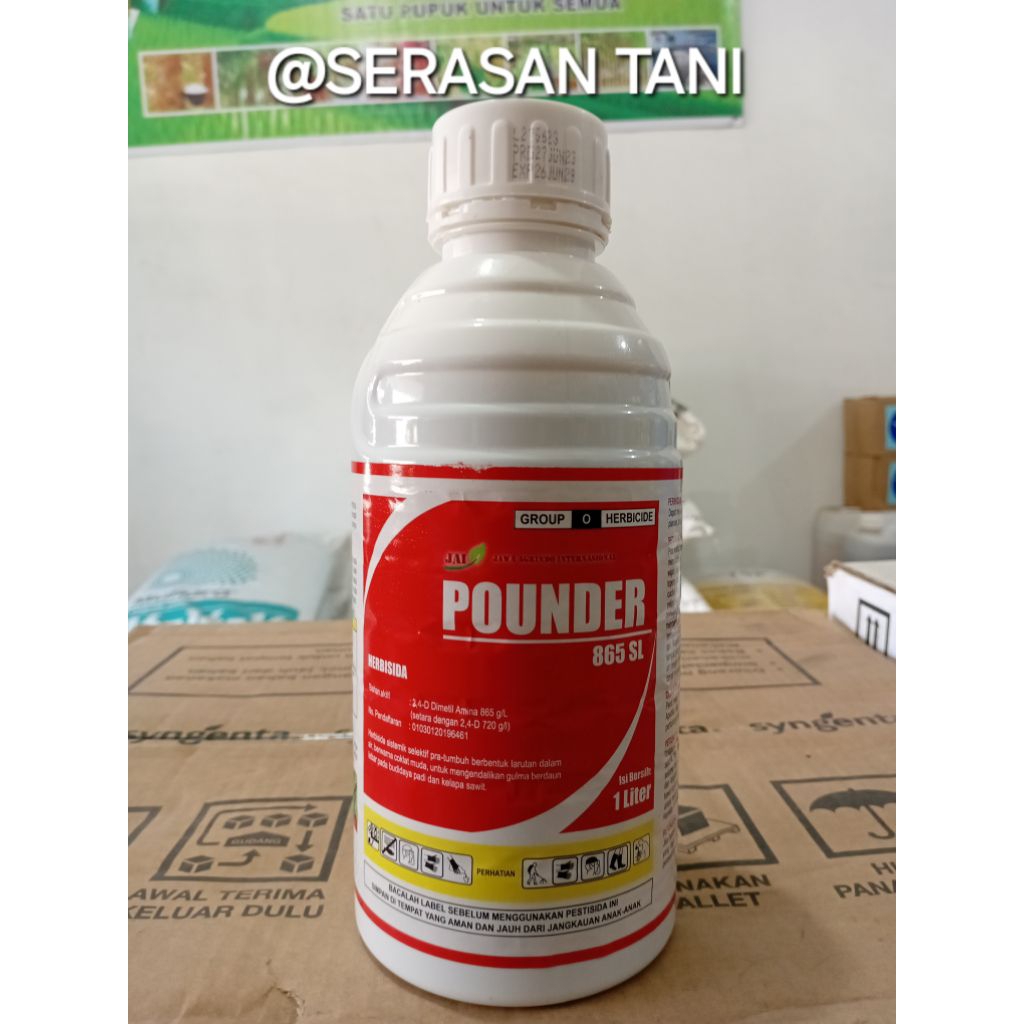 Herbisida POUNDER 865SL 1LT