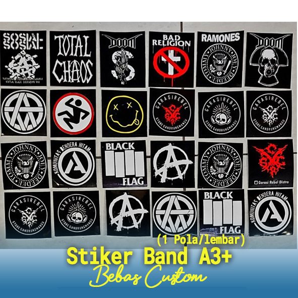 

Stiker Band, Stiker Band Metal, Stiker Kromo Band, Stiker Band Old, Stiker Band Laptop, Stiker Kromo Murah, Stiker A3+ ISI BANYAK
