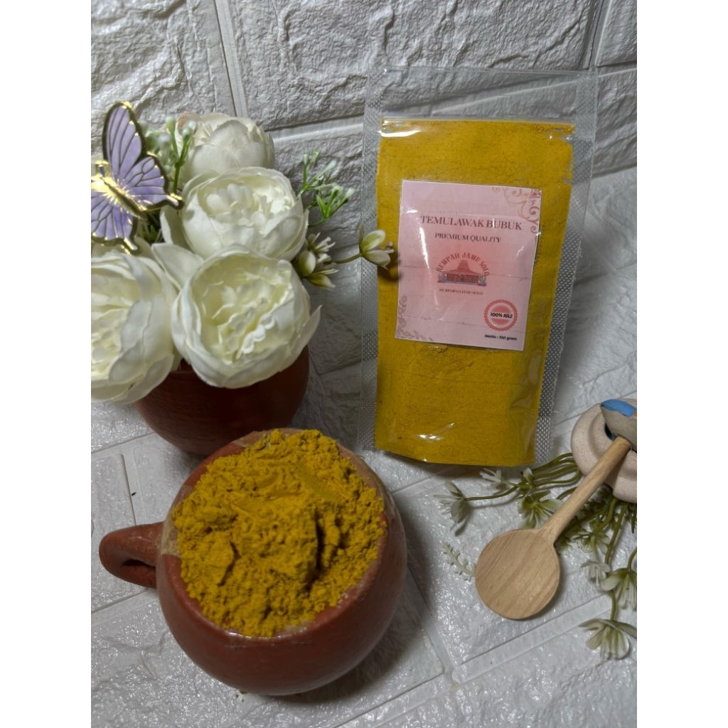

Temulawak Bubuk 100 % Asli