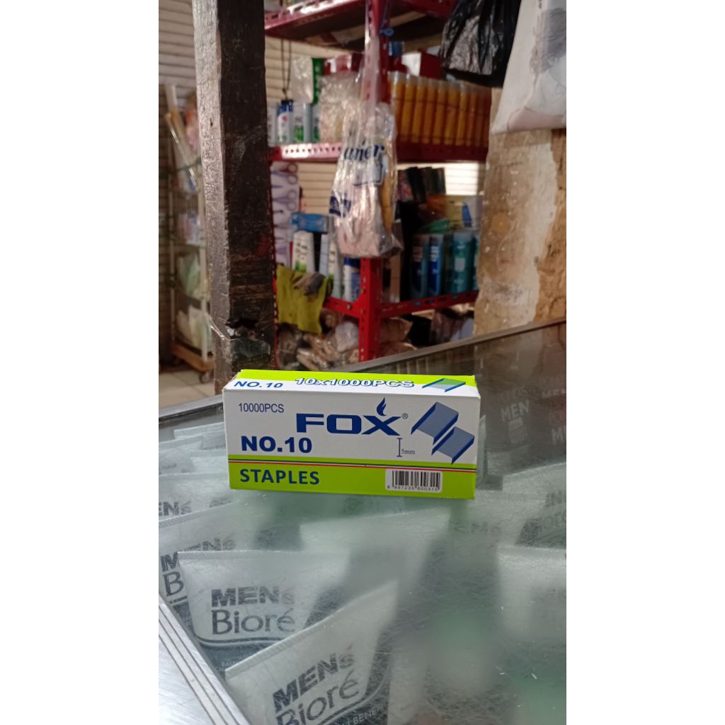 

Isi stapler/ isi staples/ isi ceklikan FOX (ukuran kecil)