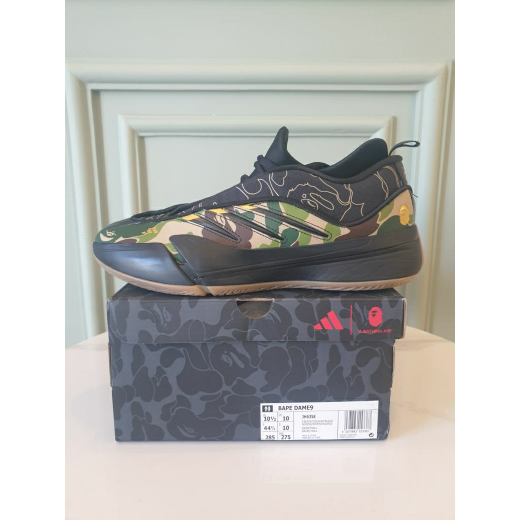 Sepatu Adidas BAPE DAME9 Original