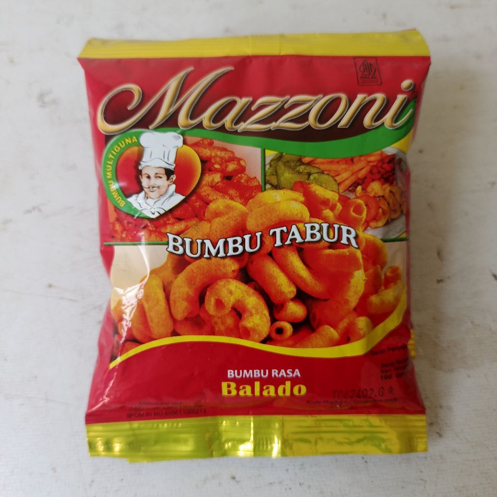 

Mazzoni bumbu tabur balado 100 gram