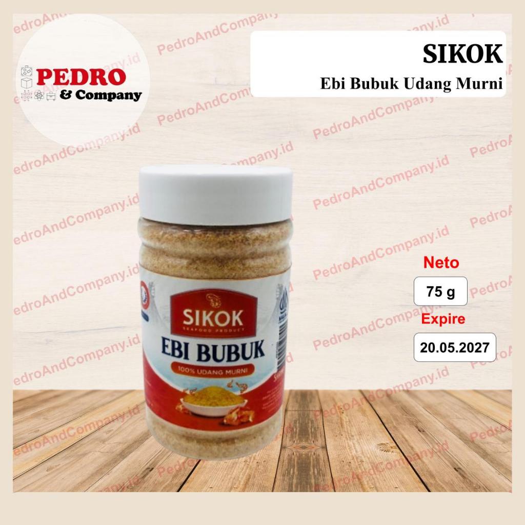 

Sikok Ebi Bubuk 75 gram sachet bubuk shrimp bumbu