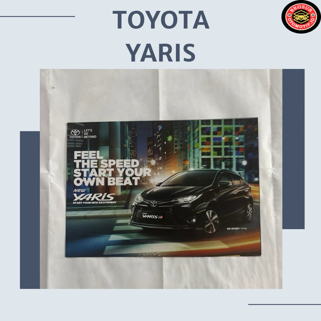 Brosur Toyota Yaris ( leaflet )