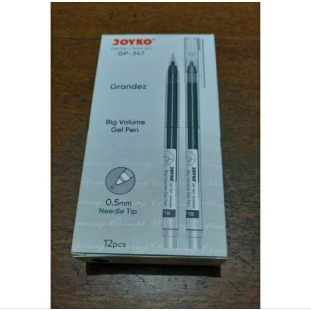 

LUSIN ISI 12] BALLPOINT GP347 GRANDEZ JOYKO / PENA GP-347 JOYKO / PULPEN CAIR HITAM