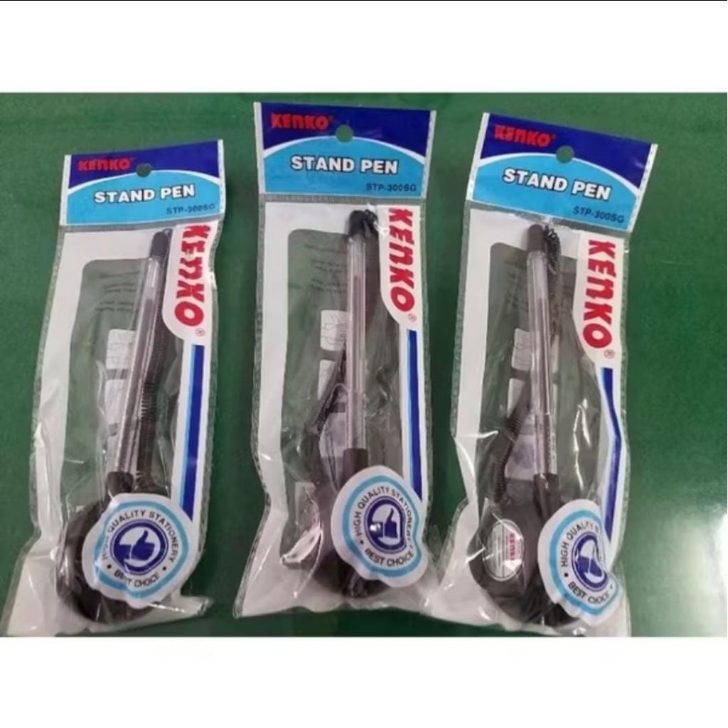 

BOX ISI 12] STAND PEN KENKO STP-300SG / PULPEN BERDIRI / PULPEN MEJA / PULPEN TEMPEL