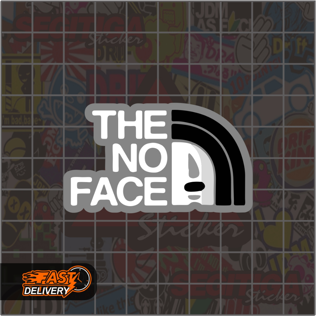 

Sticker The No Face Ukuran 6 x 3.5 Cm