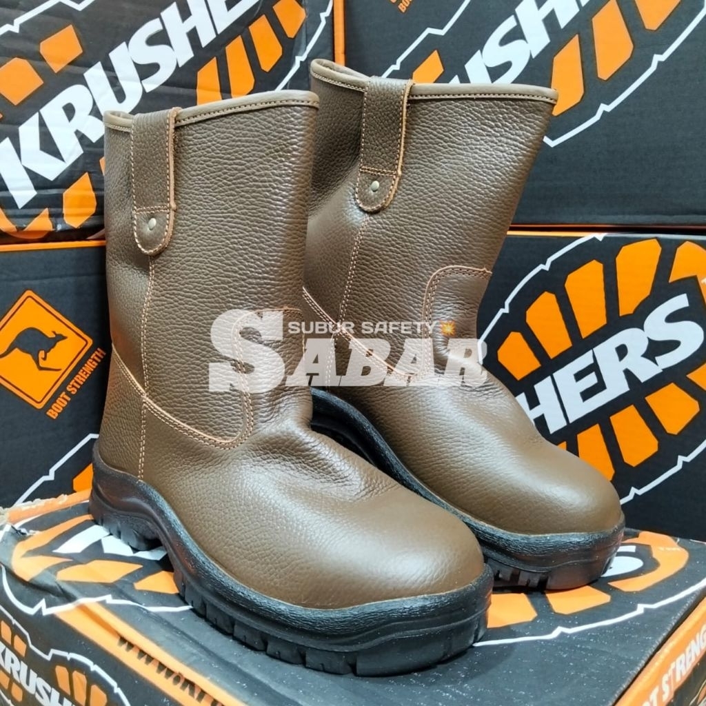 Safety Krushers Texas Coklat Original 100% / Safety Krushers Texas Brown Original Berkualitas