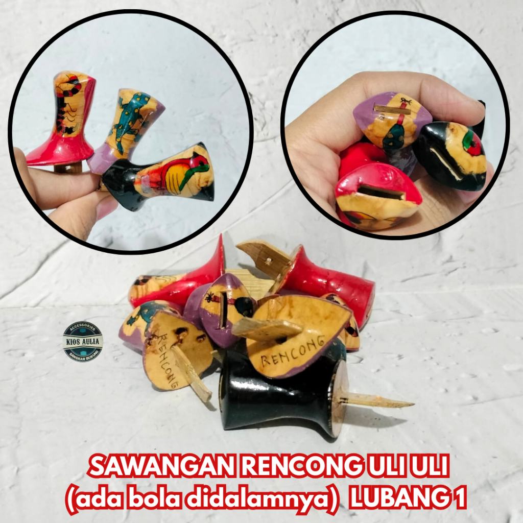 (GROSIR ECER) SAWANGAN RENCONG ULI ULI ADA BOLA DI DALAMNYA LUBANG 1 HOTANG DARA MERPATI