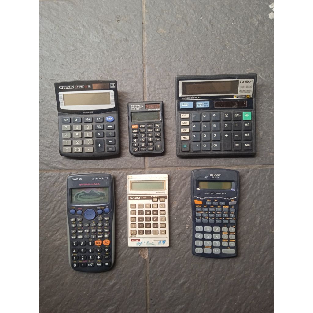 

Kalkulator Bekas 5 Pcs