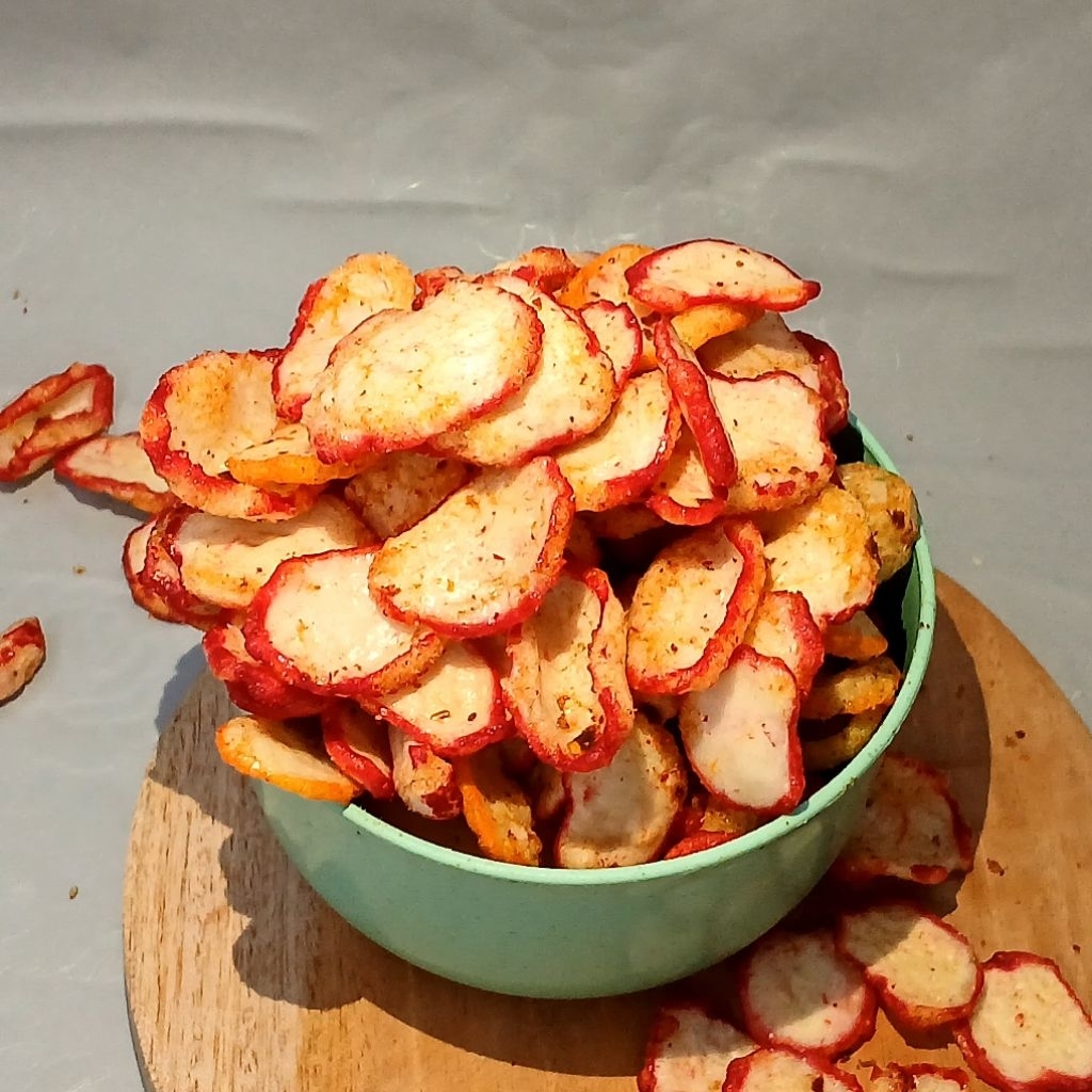 

Krupuk Seblak Kencur 250gr – Snack Pedas Gurih Khas Bandung