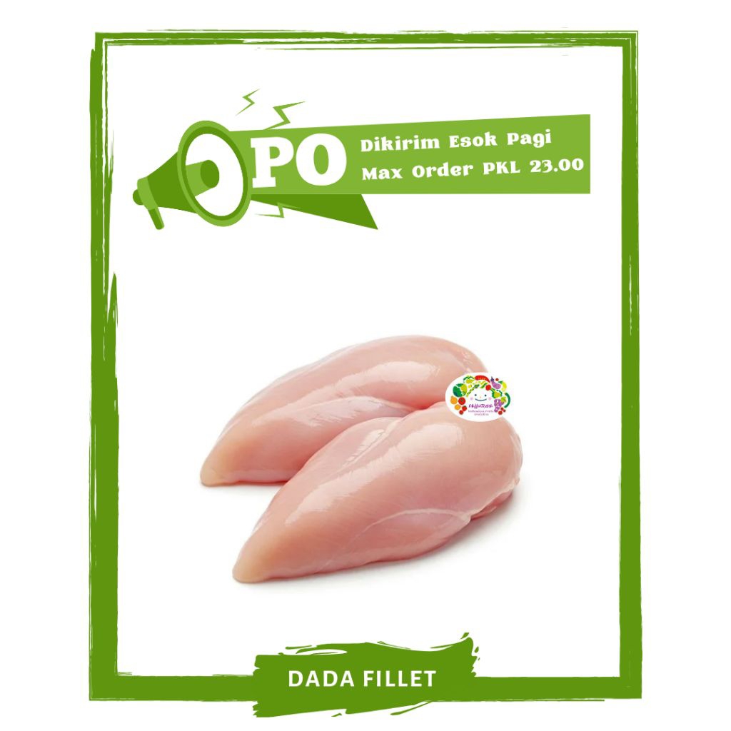 Dada Ayam Fillet / Dada Ayam Fillet Slice / Daging Segar PO Mallahrizwa