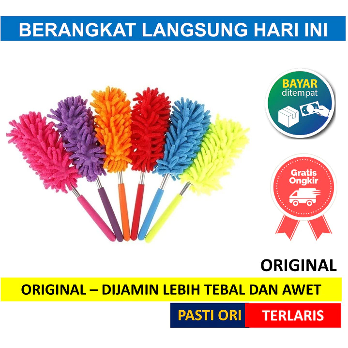 COD MOCENG KEMOCENG CENDOL MICROFIBER / Kemoceng Mobil Anti Gores Original Microfiber