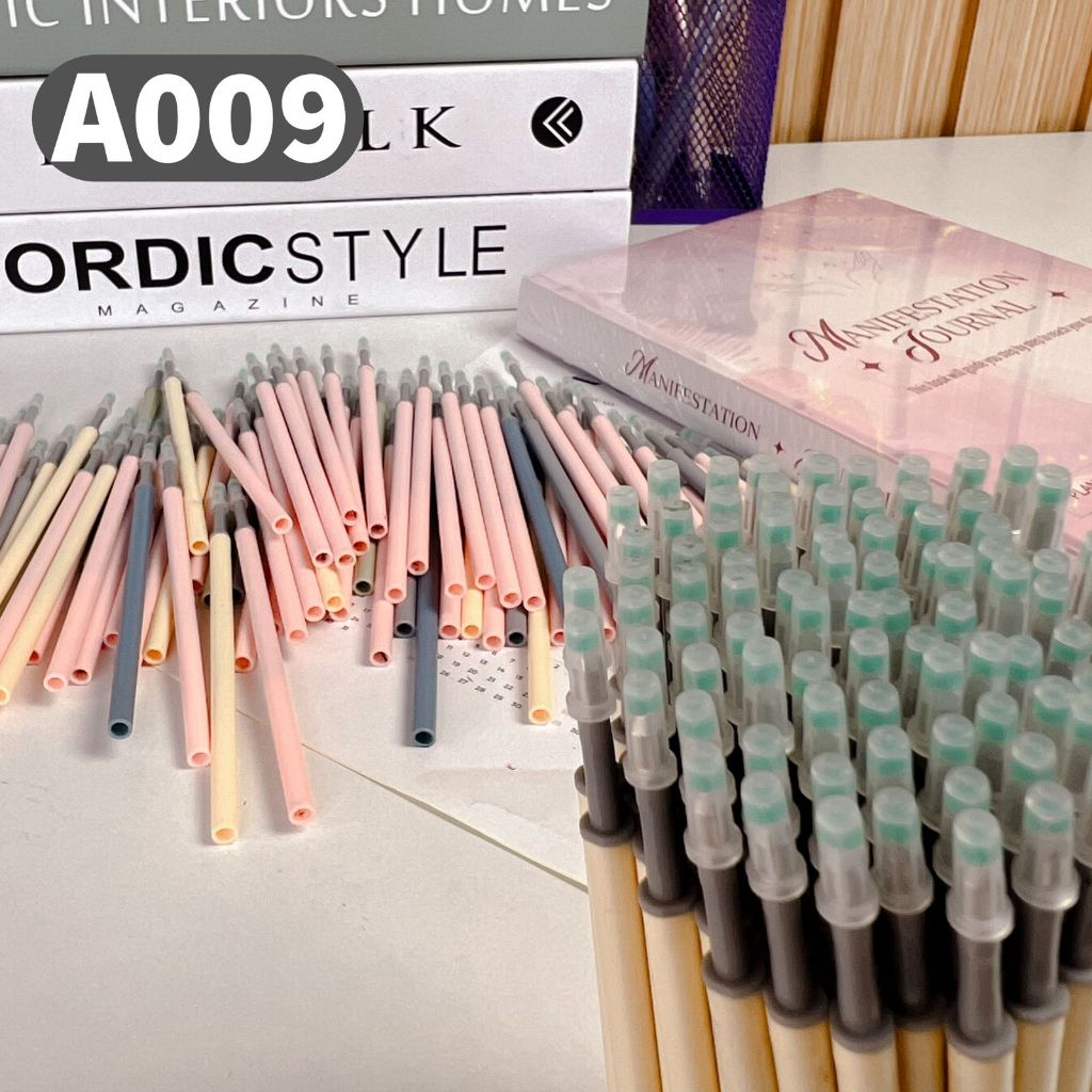 

A009 Refill Pulpen Isi Ulang Pena Bolpoin Cetek Tinta Hitam 20pcs