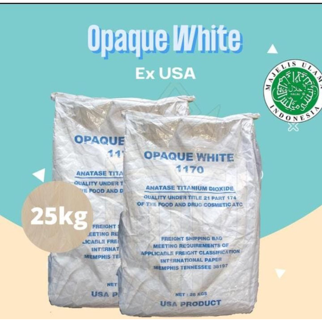 

Opaque White ex USA