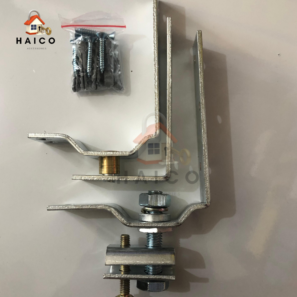 Engsel pivot pintu lipat atas bawah 1 set/ engsel pivot lipat