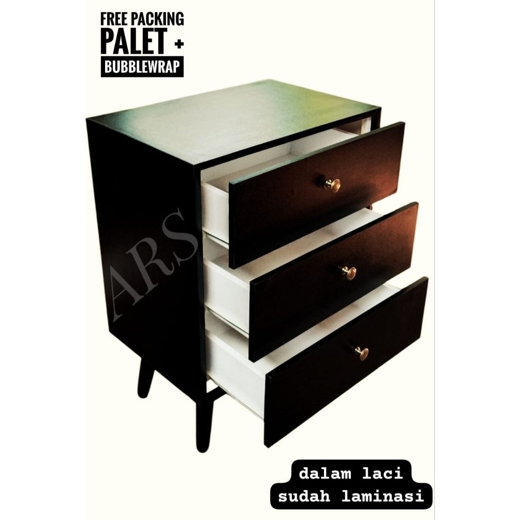 Nakas minimalis 3 laci