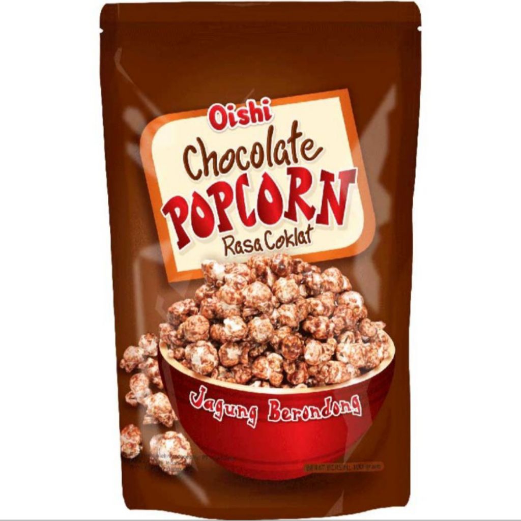 

Oishi Popcorn Cokelat 100 g
