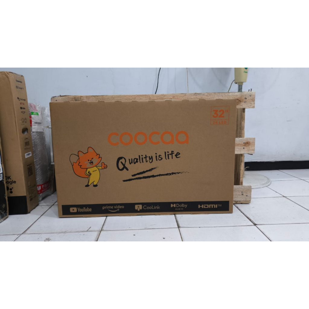 Coocaa Smart TV 32S3U Plus 32inc Android TV