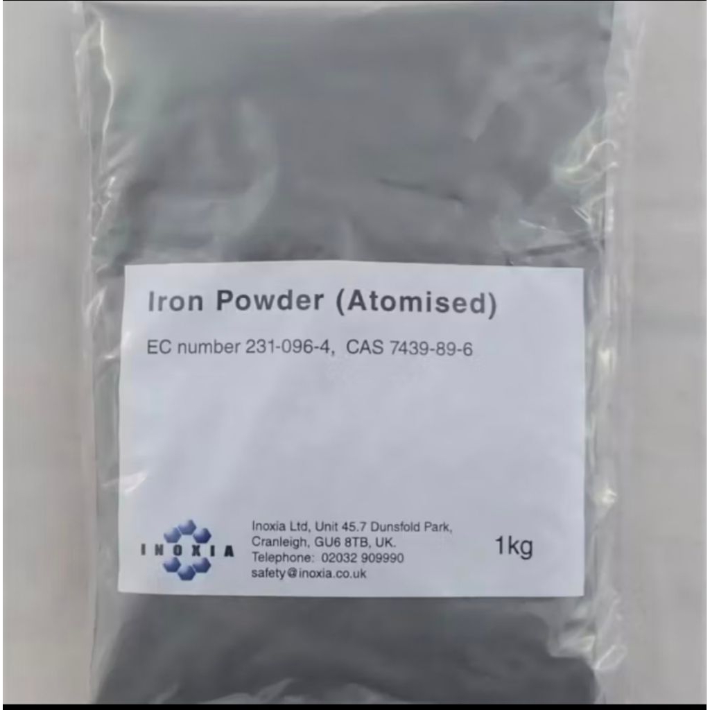 

Iron metal powder (metallic Fe. Atomized) Ultra fine, 50g