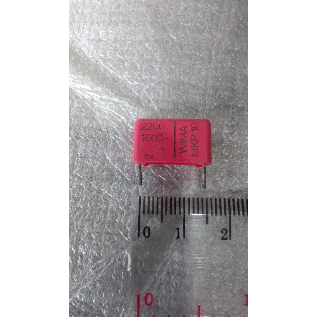 kapasitor wima 2200pf 1600
