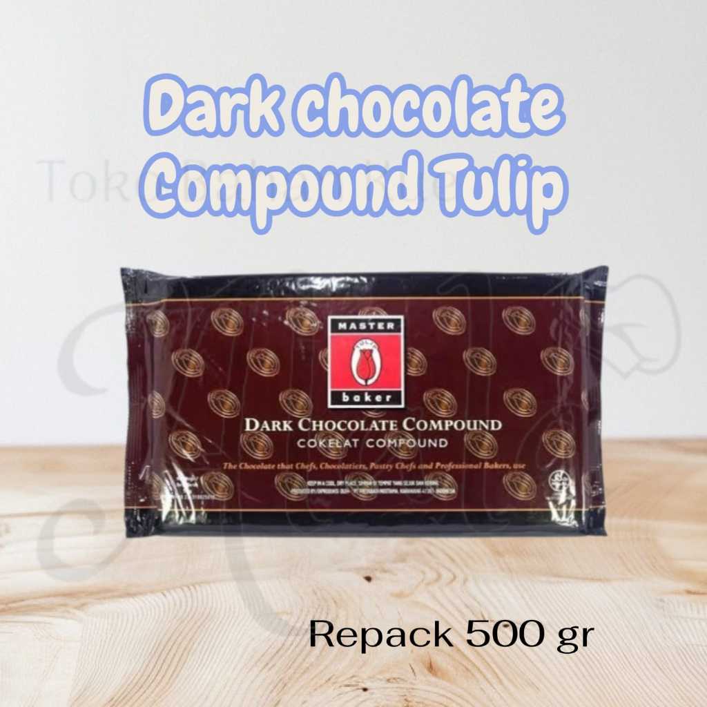 

Tulip DCC Cokelat Repack 500gr / dark cokllat compound