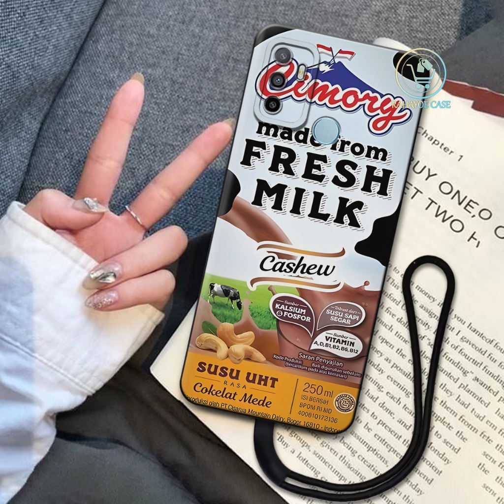 RAHAYOE - Softcase Oppo A53/A33/A53S Terbaru Free Tali Hp Case Oppo A53/A33/A53S Fashion Case Anime 