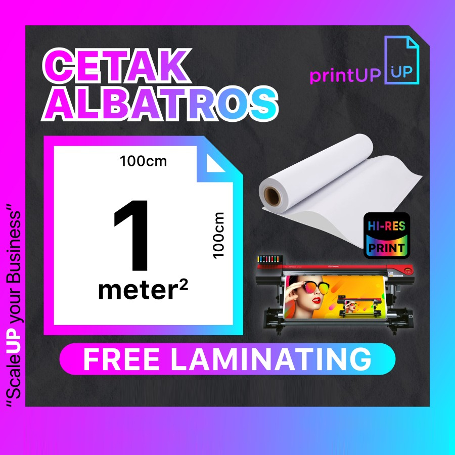 

Cetak Print Bahan ALBATROS METERAN / Photo / Poster - FREE LAMINATING