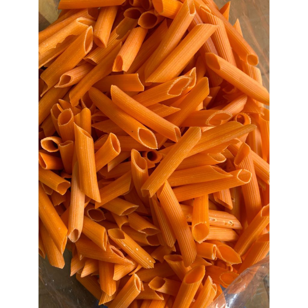 

Kerupuk Potato Semprong fanni orange @5kg/ball