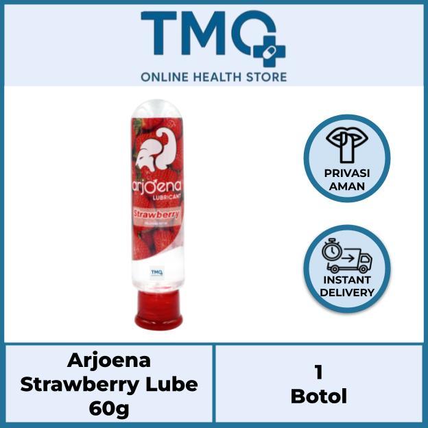 Arjoena Lubricant Strawberry Pelumas Kondom 60 Gram