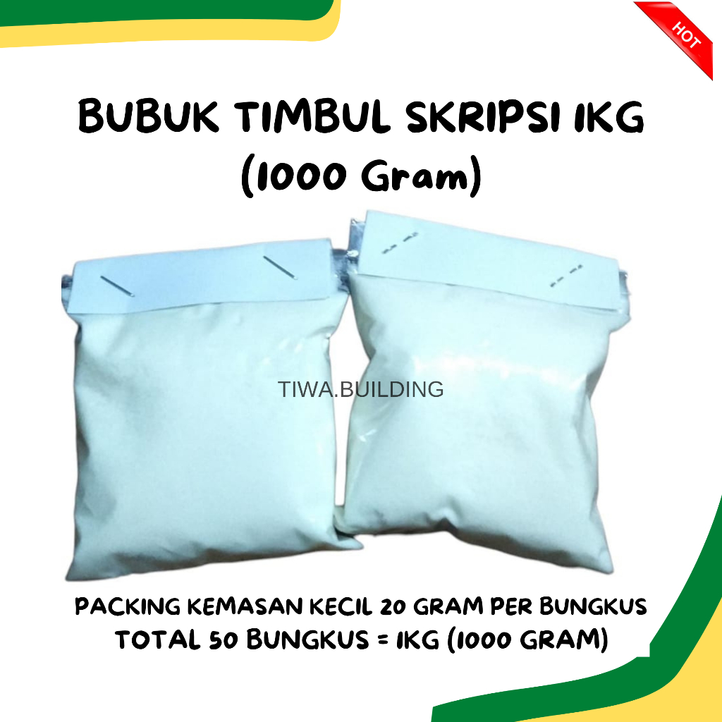 

BUBUK TIMBUL SKRIPSI / BUBUK EMBOSS / EMBOSS POWDER 1KG (1000GRAM)