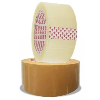 

Lakban Bening Coklat Daimaru Tape Isolasi 2 inch (48 mm x 90 yard)