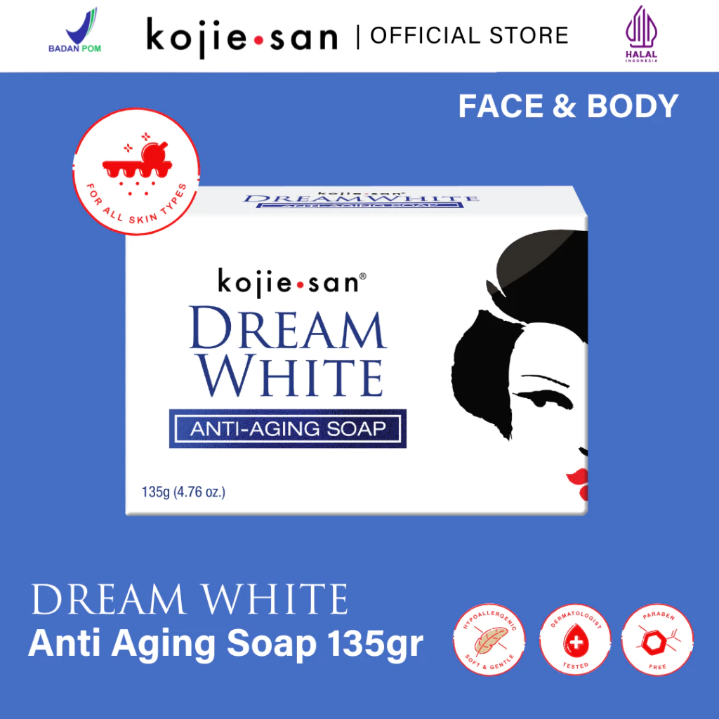 KOJIE SAN Dreamwhite 65g & 135g