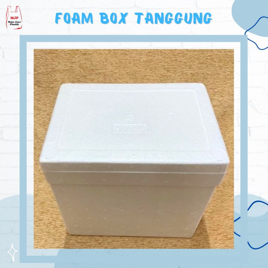 Box Styrofoam Tanggung 33x24x30 cm | Kotak Gabus Es Batu & Frozen Food cooler box Foam box