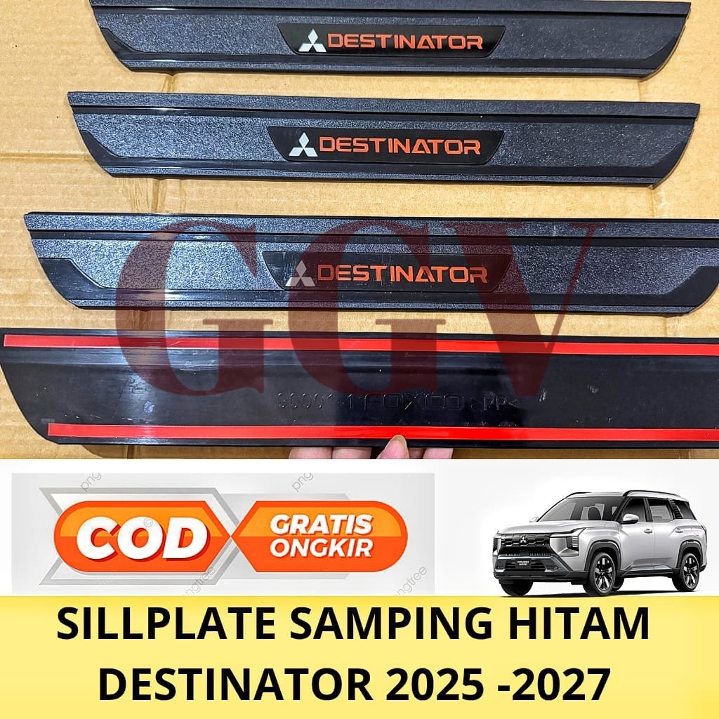 Sillplate Samping Mitsubishi Destinator 2025 2026 2027 Hitam