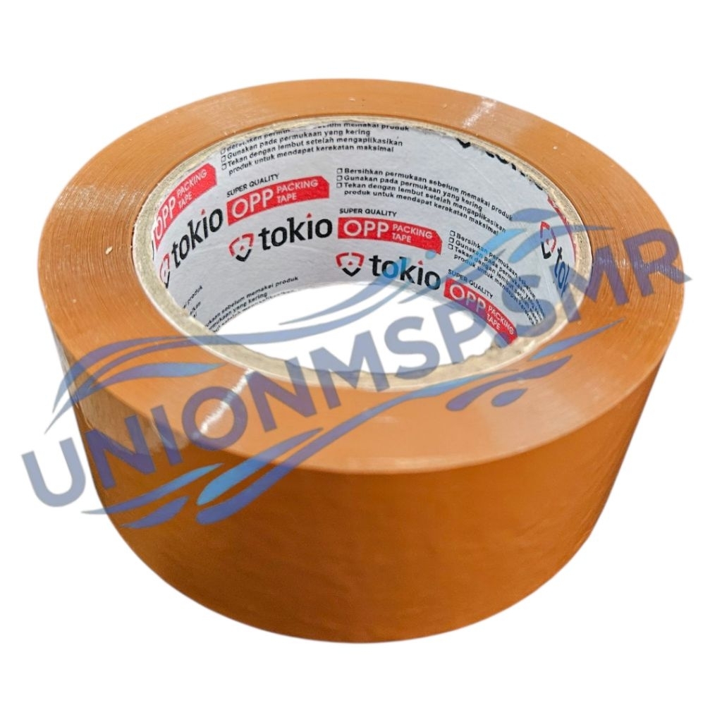 

Lakban Coklat OPP Packing Tape 2 Inch x 100 Meter TOKIO Super Quality – Lakban Kuat untuk Packing Kardus & Pengiriman