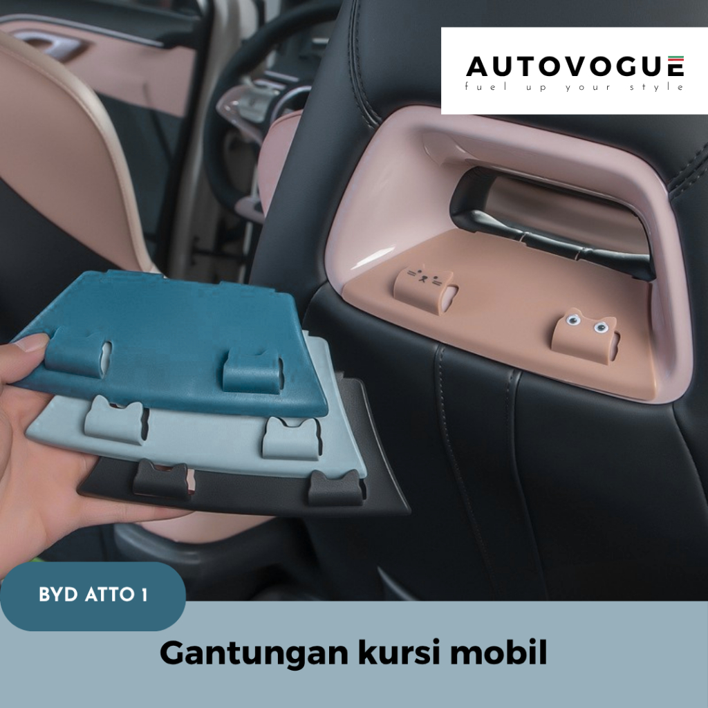 Autovogue Gantungan Aksesoris Belakang Jok khusus BYD Atto 1