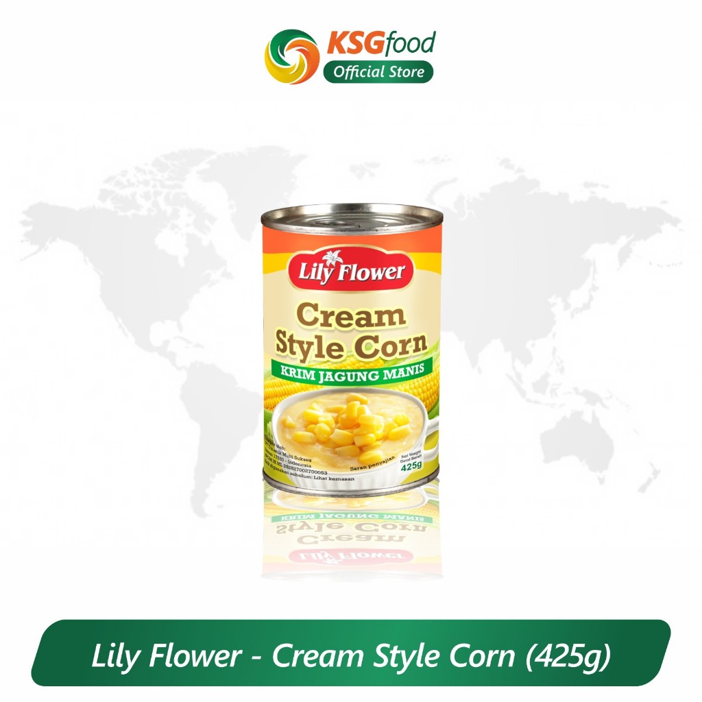 

LILY FLOWER CREAM STYLE CORN 425GR