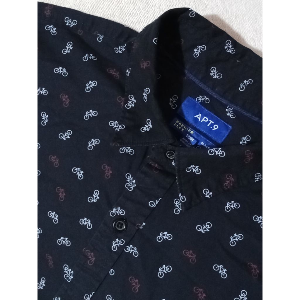 Kemeja Pendek APT - 9 Size XL Fit