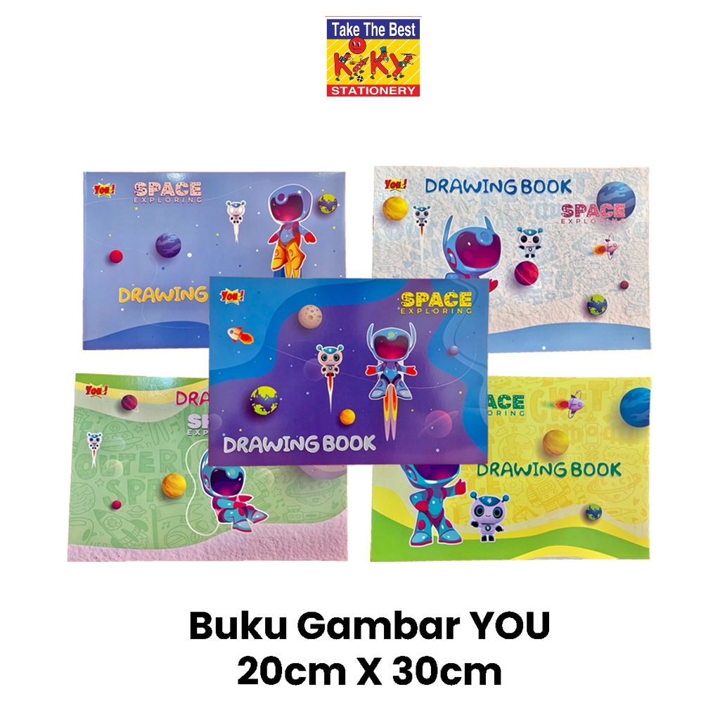 

YOU Buku Gambar A4 (Uk. 20 x 30 cm) - 1 Buku