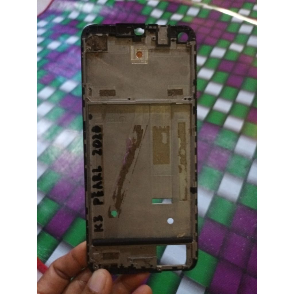 TULANG TENGAH TATAKAN LCD HOTWAV PEARL K3 2020