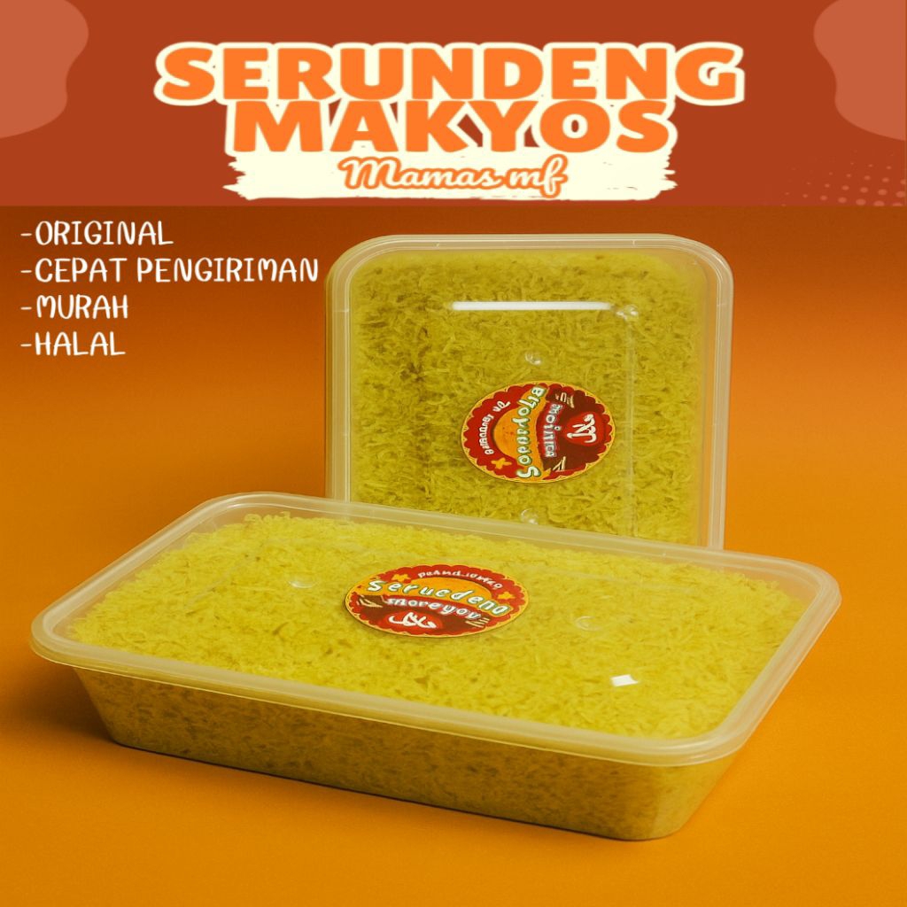 

Serundeng kelapa original, enak gurih manis murah Tahan lama