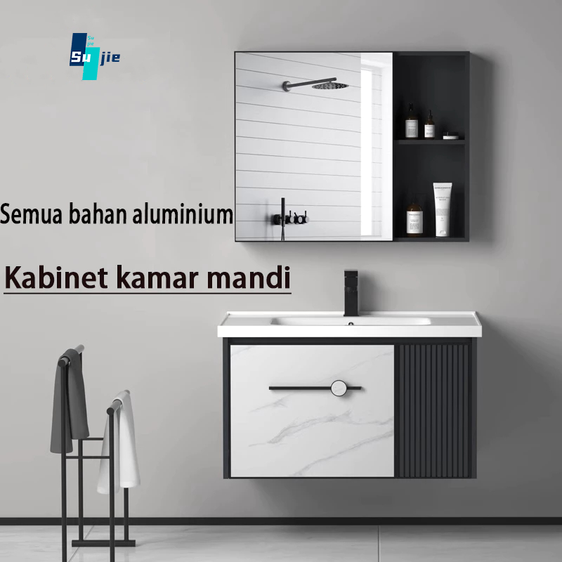 kabinet kamar mandi 60CM - Aluminium (Bathroom Cabinet)wastafel cabinet Kabinet Wastafel Kamar Mandi