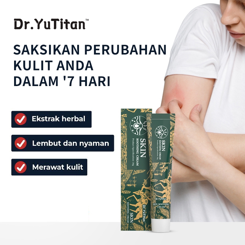 Dr.YuTitan Skin Soothing Cream Eksim Gatal Melembapkan