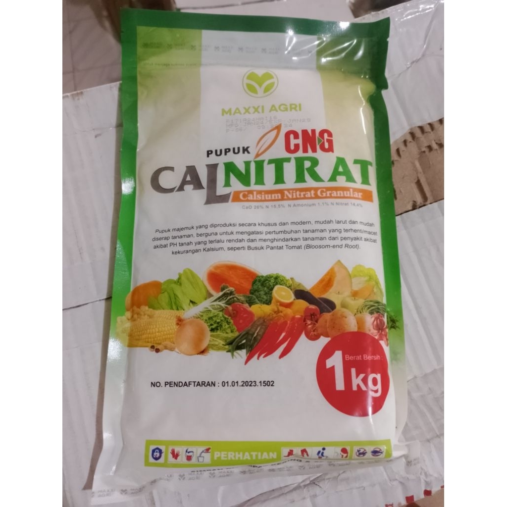 Pupuk CNG CALNITRAT 1kg Kalsium Nitrat Granular